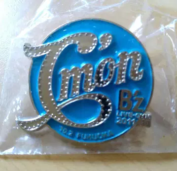 B'z LIVE-GYM 2011 C'mon 후쿠오카 회장 한정판 핀 배지