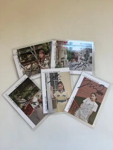 리토그리 사인 포함 엽서