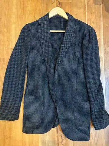 [배송비 포함] UNITED ARROWS 하운드투스 체크 패턴 자켓