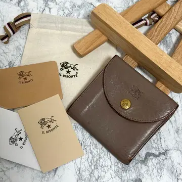 IL BISONTE 일비종떼 2단 접이식 지갑 3단 폴더형 지갑
