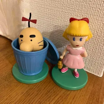 [레어] MOTHER2 기그의 역습 피규어 컬렉션 폴라와 토세이 씨