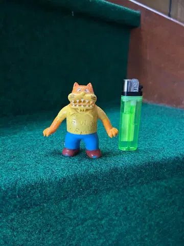 괴물군 늑대인간 포피 플라스틱 피규어 희귀 인형