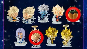 드래곤볼 초전사 피규어 9 초사이어인 오지터와 셀