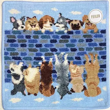 페이러 타월 손수건 피핑퍼피