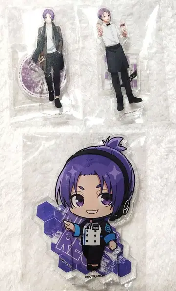 블루 록 미카게 레오 아크릴 스탠드 3점 세트