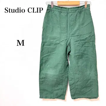 Studio CLIP 스튜디오 클립 베이커 팬츠 그린 M