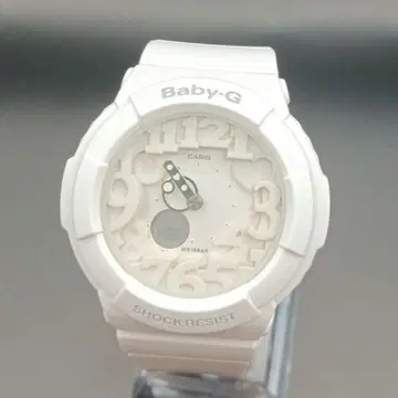 [ 작동품 ] CASIO Baby-G BGA-131 화이트 손목시계