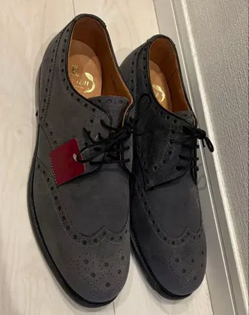 미사용품 스코치 그레인 27.0cm EEE 그레이