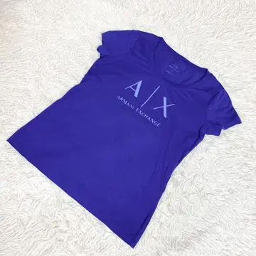 아르마니 익스체인지 티셔츠 블루 파랑 (M~L 상당)
