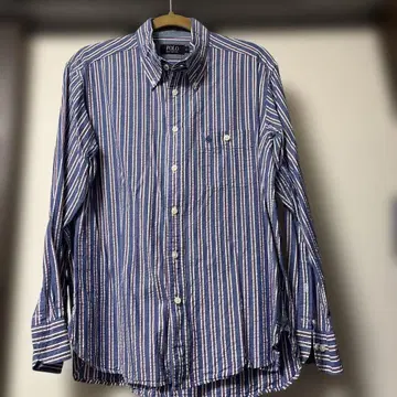 POLO 스트라이프 긴팔 셔츠 LL [ 멋쟁이 ]