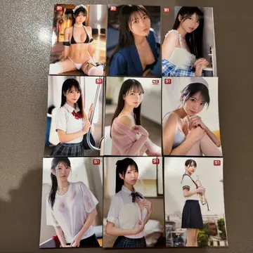 [ 002 ] S1 브로마이드 새상품급 아사노 코코로 9장 세트