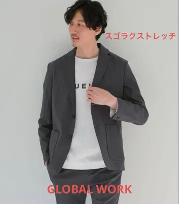 글로벌 워크 스고라쿠 스트레치 자켓 M 사이즈
