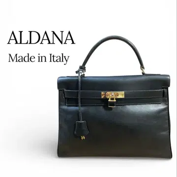 [ ALDANA ] 알다나 이탈리아제 천연 가죽 가죽 핸드백 포멀
