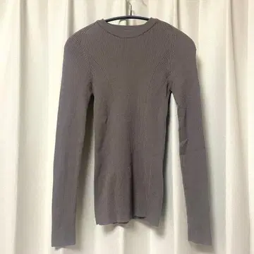 Sov. 긴팔 니트 울 그레이지