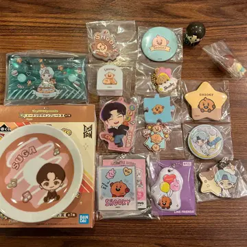 BT21 SHOOKY, SUGA(윤기) 세트