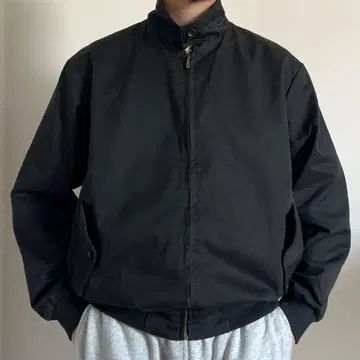 90s Warrior 해링턴 자켓 G9 블랙 XL 짧은 기장