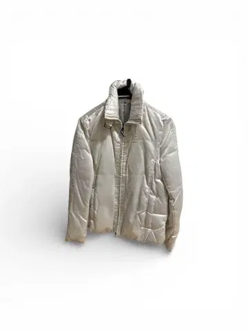 화이트 퀼팅 자켓 준맨 JUNMEN