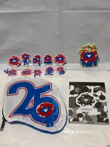 [ 2025 감사 박람회 ] 미야쿠미야쿠 4종 키링 메모장 씰 파우치