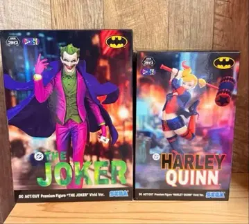 배트맨 조커 할리 퀸 피규어 2체 세트