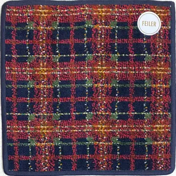 페이러 타월 손수건 타탄 무드