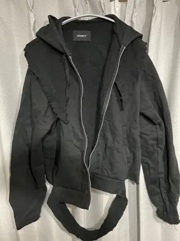 GRANCY 후드티 블랙 S