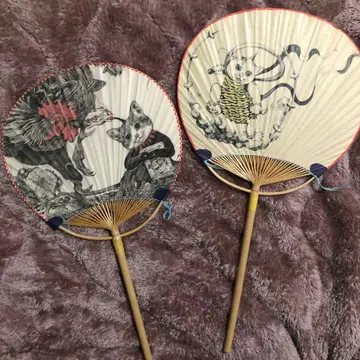 히구치 유코 부채 2장 세트