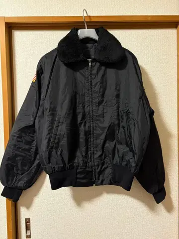 MACKENZIE SECURITY MA-1 플라이트 자켓 블랙