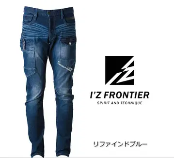 I'Z FRONTIER 3D 카고 팬츠 리파인드 블루 85cm