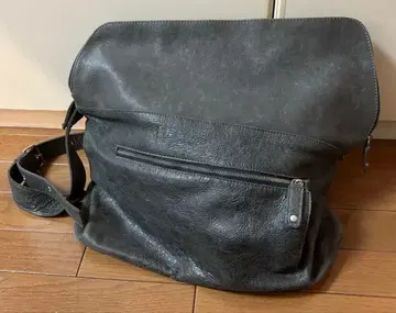 [MHANN] 마하안 vintage 가죽 숄더백 그레이