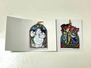 2층 아크릴 키링 디즈니