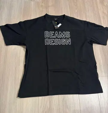 ZETT BEAMS DESIGN 블랙 T셔츠 L사이즈