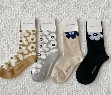 새상품 마리메꼬 양말 4켤레