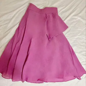 미슈마슈 퍼플 핑크 라벤더 롱 스커트