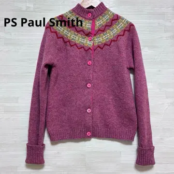 PS 폴스미스 니트 가디건 핑크 M