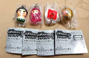 JAPAN 메지루시 액세서리 2 달마 스시 등 4종 세트