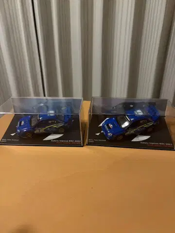 랠리카 컬렉션 스바루 임프레자 WRC 2003 2대 세트