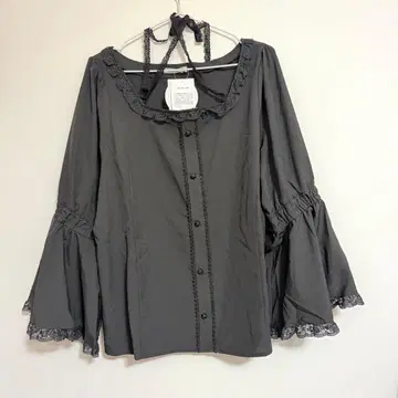 마시로 아리스 시마무라 히메소데 블라우스 블랙