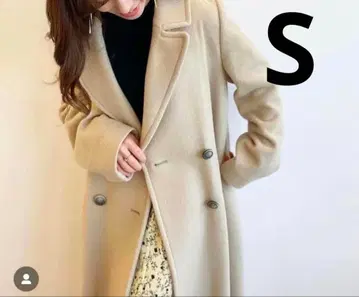 코코딜 롱 코트 베이지 백 플레어 롱 코트 체스터 코트