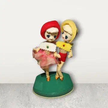 발레리나풍 인형 2체 세트
