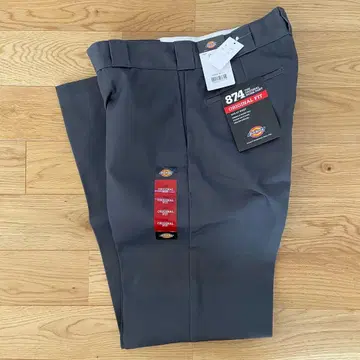 택 포함 새상품 Dickies 오리지널 핏 874 워크 팬츠