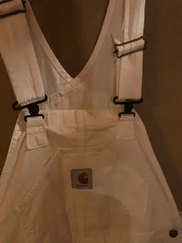 Carhartt 화이트 살로펫