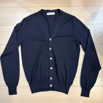 미사용 FILIPPO DE LAURENTIIS 로얄 메리노 가디건
