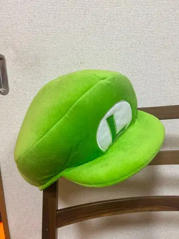 새상품급 루이지 모자 프리 사이즈 그린 컬러