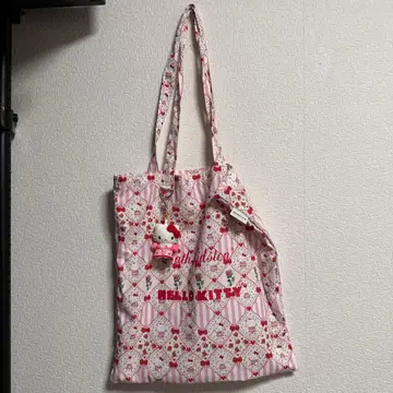 캐스키드슨 키티 토트백 패치워크