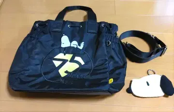 [ 새상품급 ] PEANUTS 75주년 스누피 2WAY 복조리 토트