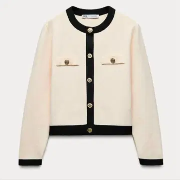 [ 최종 가격 인하 ] 자라 골드 버튼 니트 가디건 S 사이즈