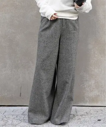 [ 새상품 종이 택 포함 ] 두지엠 클라세의 CELERI TWEED 팬츠