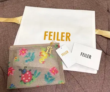 [ 새상품 미사용 ] FEILER 하이디 메쉬 파우치