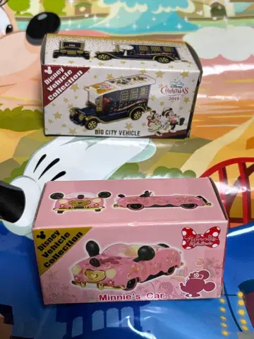 디즈니 미니카 세트 빅 시티 비클과 미니 마우스의 자동차