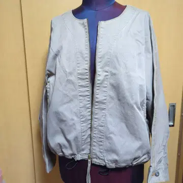 앙코키누 백 컨셔스 데님 블루종 베이지 LL